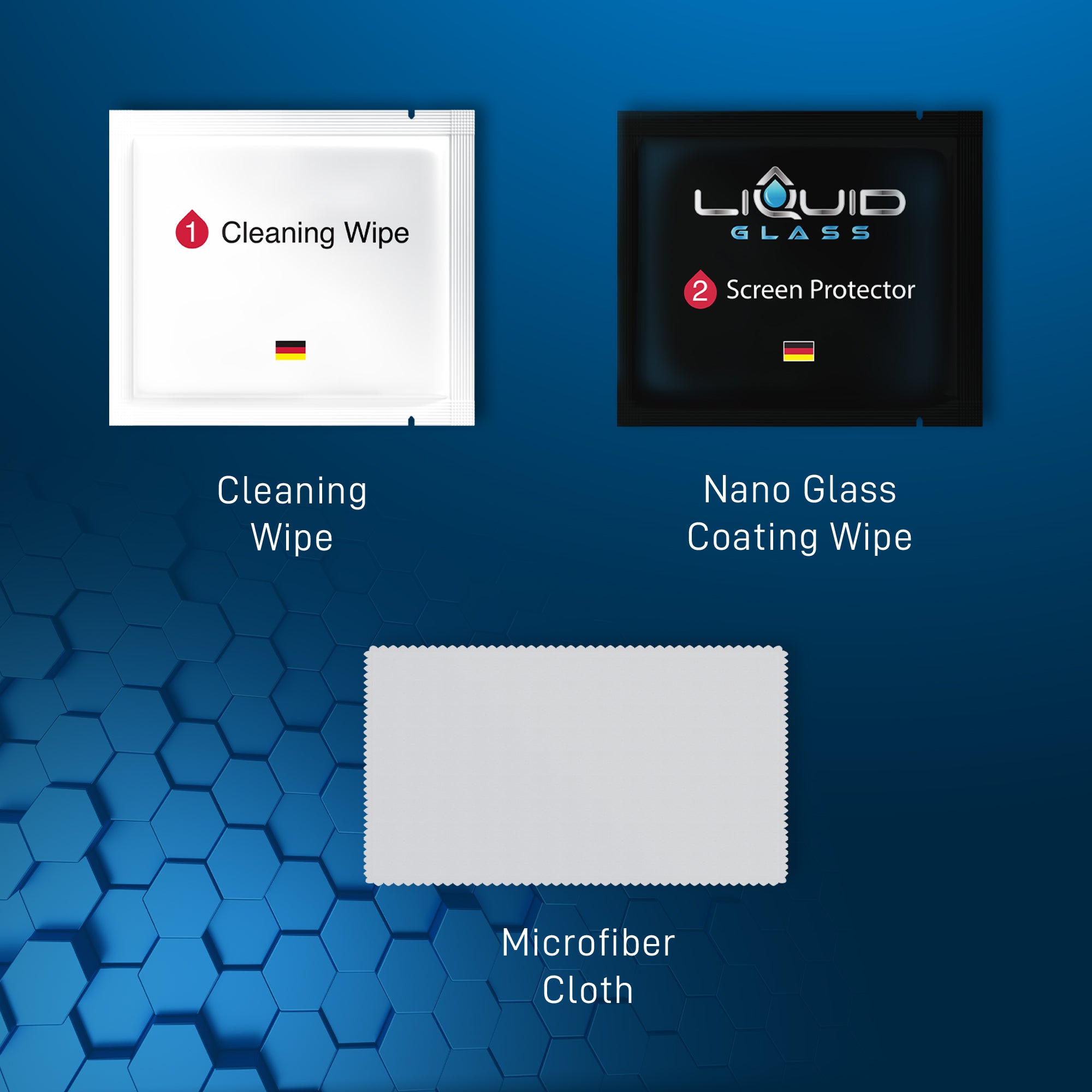 Liquid Glass Screen Protector with $250 Guarantee for All Phones Tablets and Smart Watches