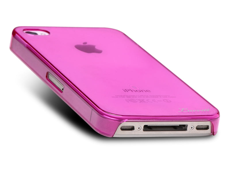 LUVVITT CRYSTAL VIEW UltraSlim Crystal Case for iPhone 4 & 4S - Pink