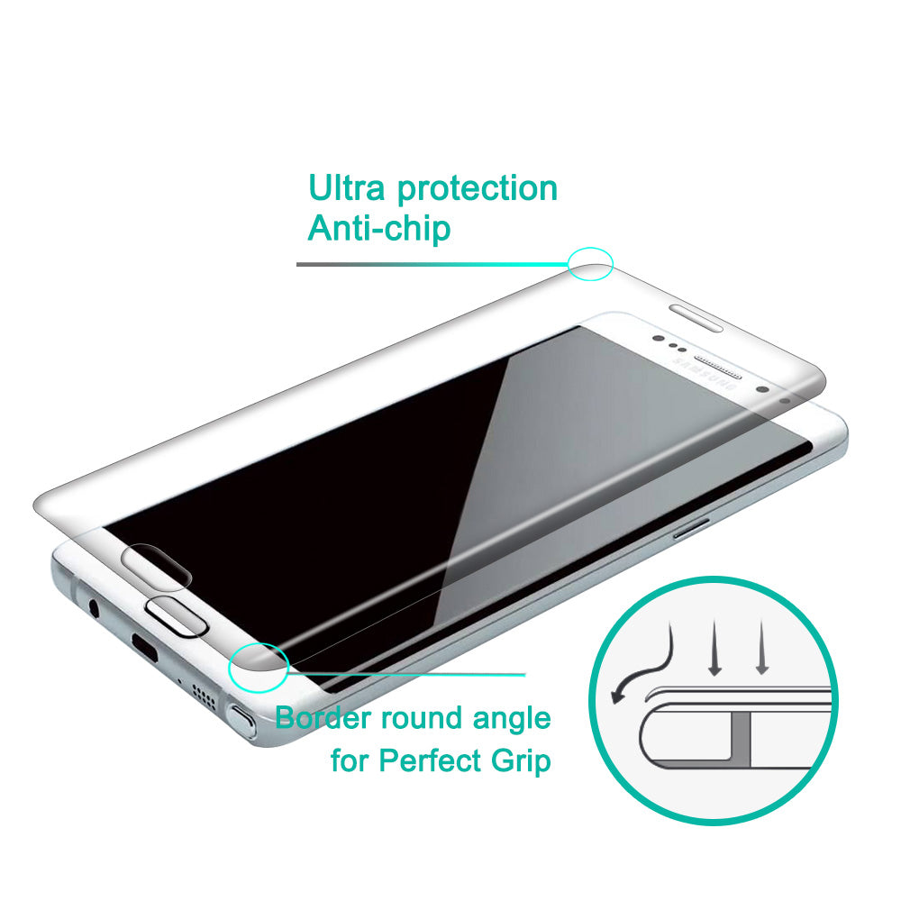 LUVVITT TEMPERED GLASS Curved Screen Protector for Galaxy Note 7 - Crystal Clear
