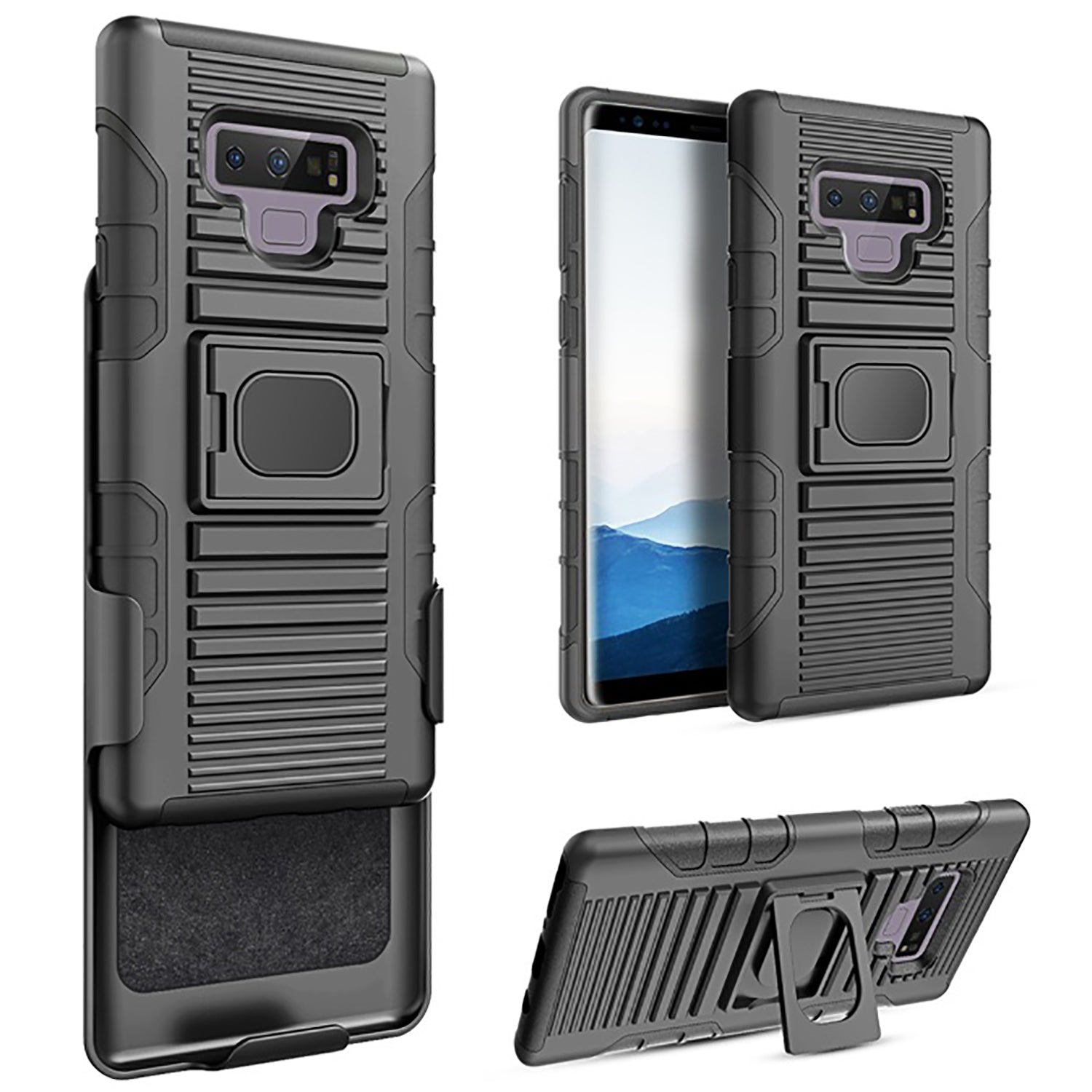 Luvvitt Armor Case With Belt Clip for Galaxy Note 9