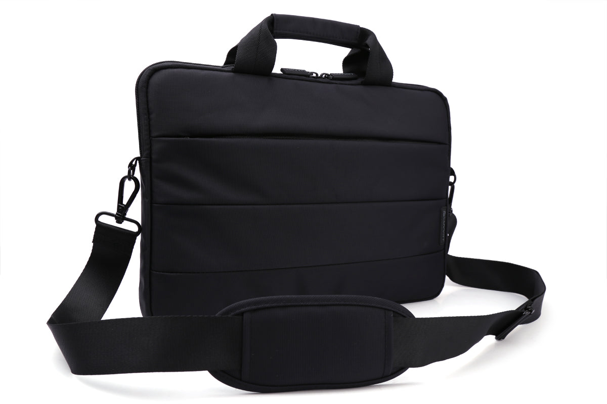 LUVVITT MASTER Briefcase Slim Bag for 15 Inch Apple MacBook Air/Pro - Black