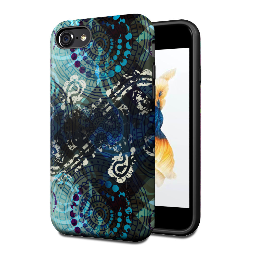 LUVVITT ARTOLOGY Armor Case for iPhone 7 | Dual Layer Back Cover - P007