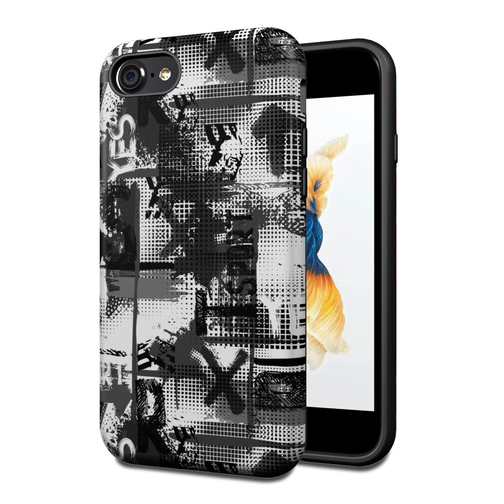 LUVVITT ARTOLOGY Armor Case for iPhone 7 | Dual Layer Back Cover - P016