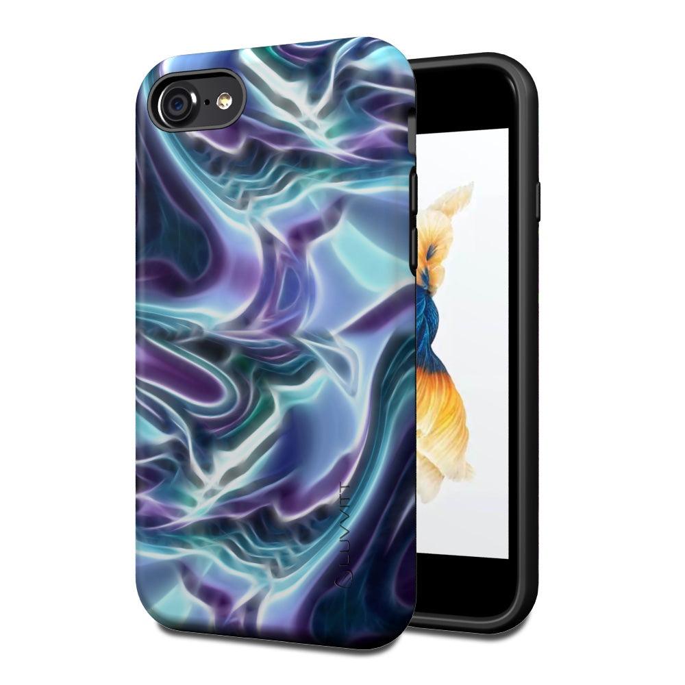 LUVVITT ARTOLOGY Case and Tempered Glass Set for iPhone 7/8 Plus - Bundle P018