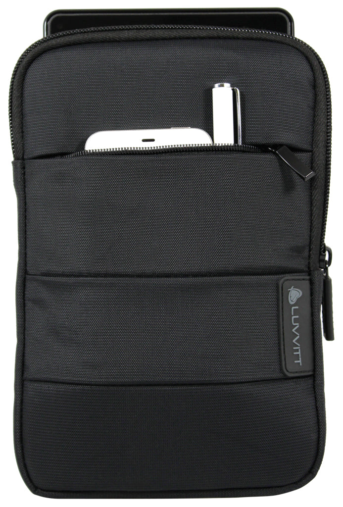 LUVVITT MASTER Sleeve Case Pouch for iPad MINI and 8 inch Tablets - Black